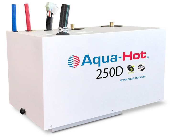 Aqua-Hot Debuts 250D for Small Class A Diesel Pushers